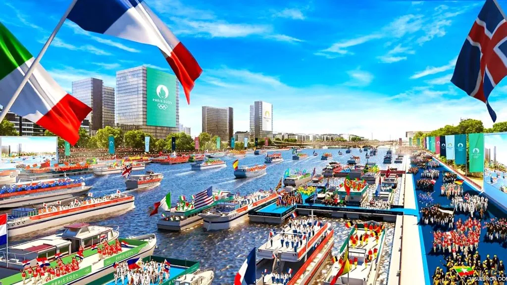 Opening of the Paris Olympics today