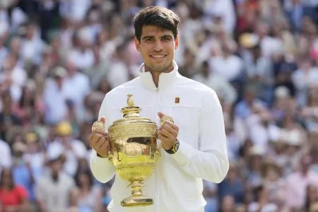 Alcarez wins Wimbledon for the second time in a row