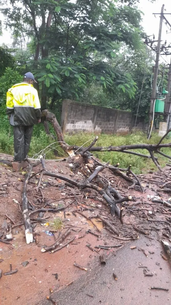Heavy rains hit Heskom in the district