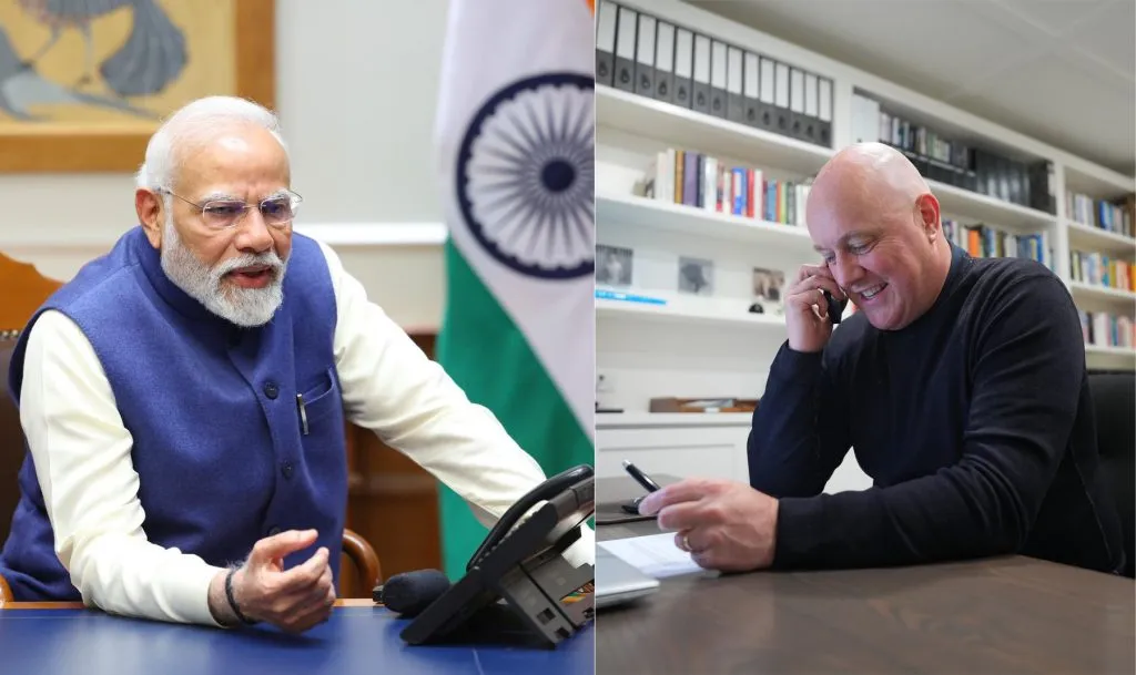 पंतप्रधान नरेंद्र मोदी यांची लक्झॉनशी चर्चा Prime Minister Narendra Modi's discussion with Luxon