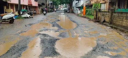 Road Sieve in Kapileshwar Colony