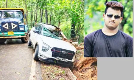 Youth of Belgaum dies in jeep accident in Chorlaghat