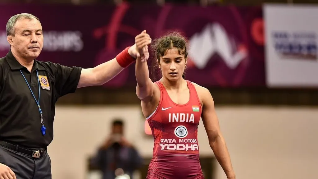Vinesh Phogat, a gold medal for women's mallet