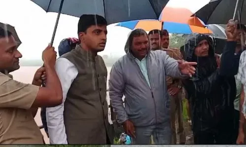 District Collector Amol Yedge Balinga bridge