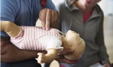 CPR The baby