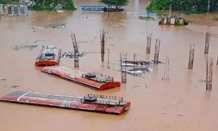 जिल्ह्यात पुन्हा पावसाचे धुमशान; चांदेराई-हरचेरी भागात पुराचे पाणी घुसले the district Flood water