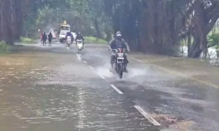 कोल्हापूर रत्नागिरी महामार्गावर पुराचे पाणी वाढले ! कोणत्याही क्षणी वाहतूक बंद होण्याची शक्यता