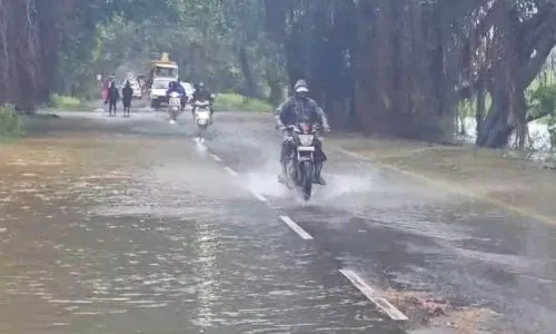 कोल्हापूर रत्नागिरी महामार्गावर पुराचे पाणी वाढले ! कोणत्याही क्षणी वाहतूक बंद होण्याची शक्यता