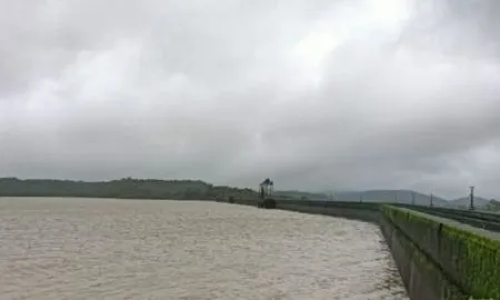 राधानगरी धरण भरले 90 टक्के! तालुक्याच्या पश्चिम भागात पावसाचा जोर कायम,1500 क्यूसेकने विसर्ग सुरू