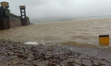 काळम्मावाडी धरण ७० टक्के भरले! धरण क्षेत्रात अतिवृष्टी ! नदीकाठच्या गावांना सतर्कतेचा इशारा Kalammawadi dam