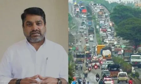 काँग्रेसचे टोलविरोधात मोठ्या आंदोलनाची घोषणा! पुणे- बेंगलोर महामार्गावर ३ तारखेला चक्का जाम Congress Protest against toll Pune-Bangalore highway