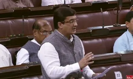 कोल्हापूर-वैभववाडी रेल्वेमार्गासाठी तत्काळ निधी द्या! खासदार धनंजय महाडिक यांची राज्यसभेत मागणी