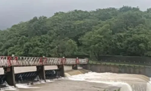 राधानगरी धरणाचे अद्यापही दोन दरवाजे खुले! 4356 क्यूसेकने विसर्ग सुरू Radhanagari Dam