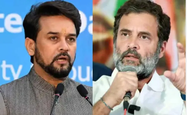 War of words between Anurag Thakur and Rahul Gandhi