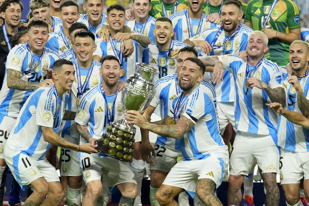 Argentina won the Copa America for the second time in a row