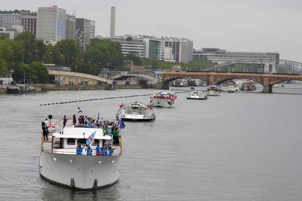 The whole city of Paris became Olympic