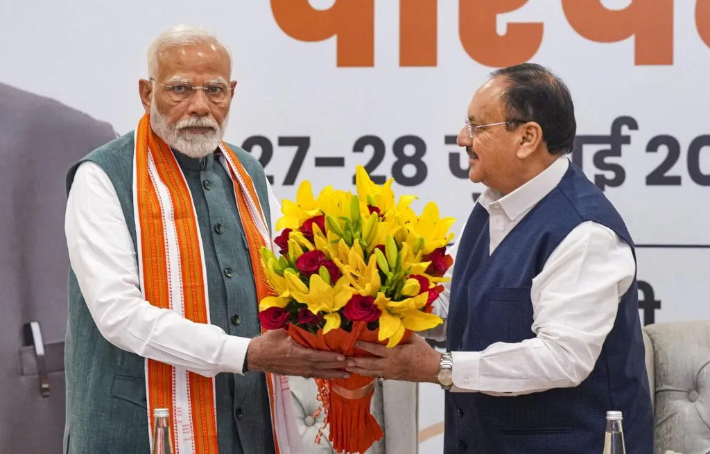 भाजपशासित राज्यांच्या मुख्यमंत्र्यांची दिल्लीत बैठक A meeting of Chief Ministers of BJP-ruled states in Delhi