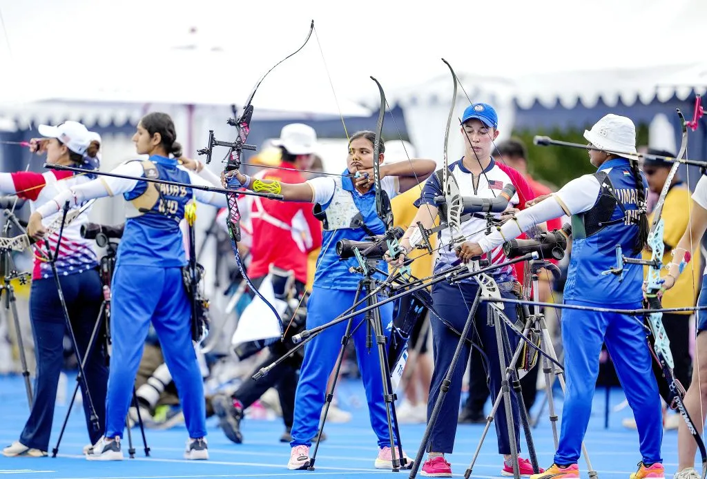 Indian women's archers in quarterfinals