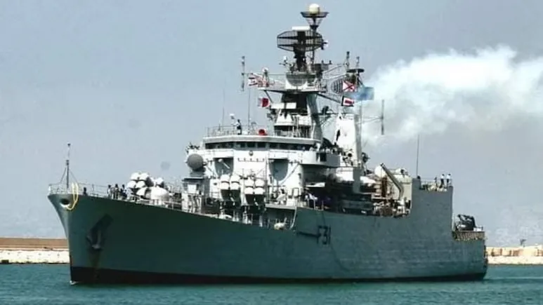 INS Brahmaputra decommissioned due to fire