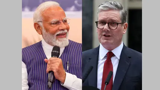 मोदींकडून स्टारर यांना भारतभेटीचे निमंत्रण Modi invites Starr to visit India