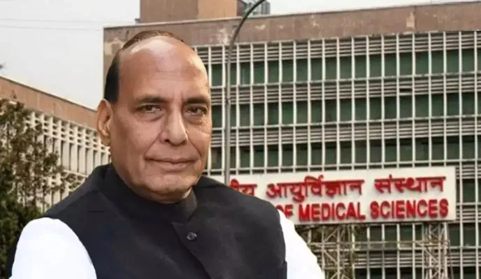 Rajnath Singh discharged from AIIMS