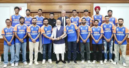 Prime Minister Modi learned about the experience of 'Champion Team India'