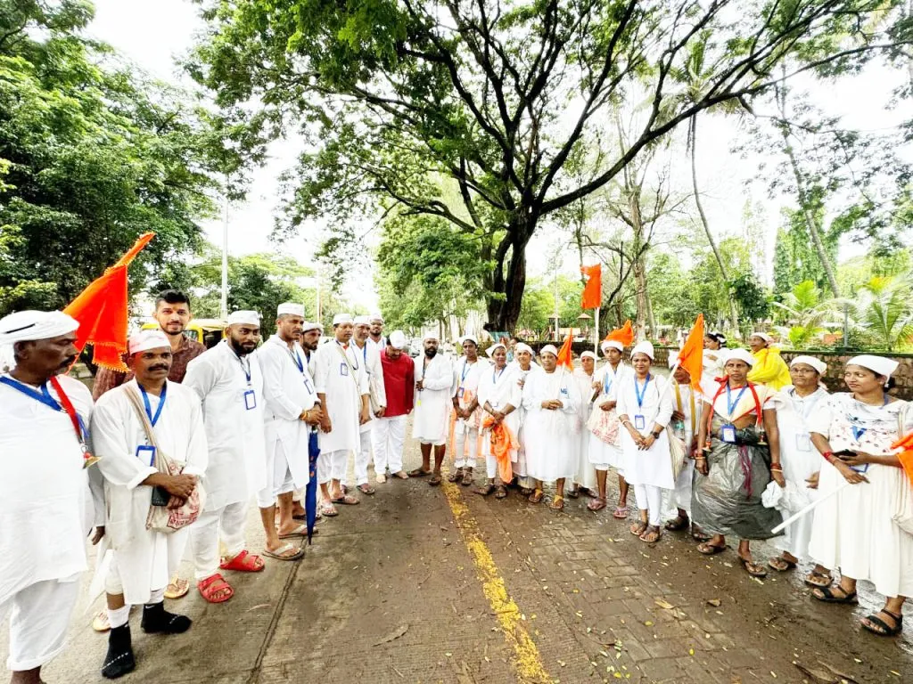 Warkari of Goa visited Vithuraya