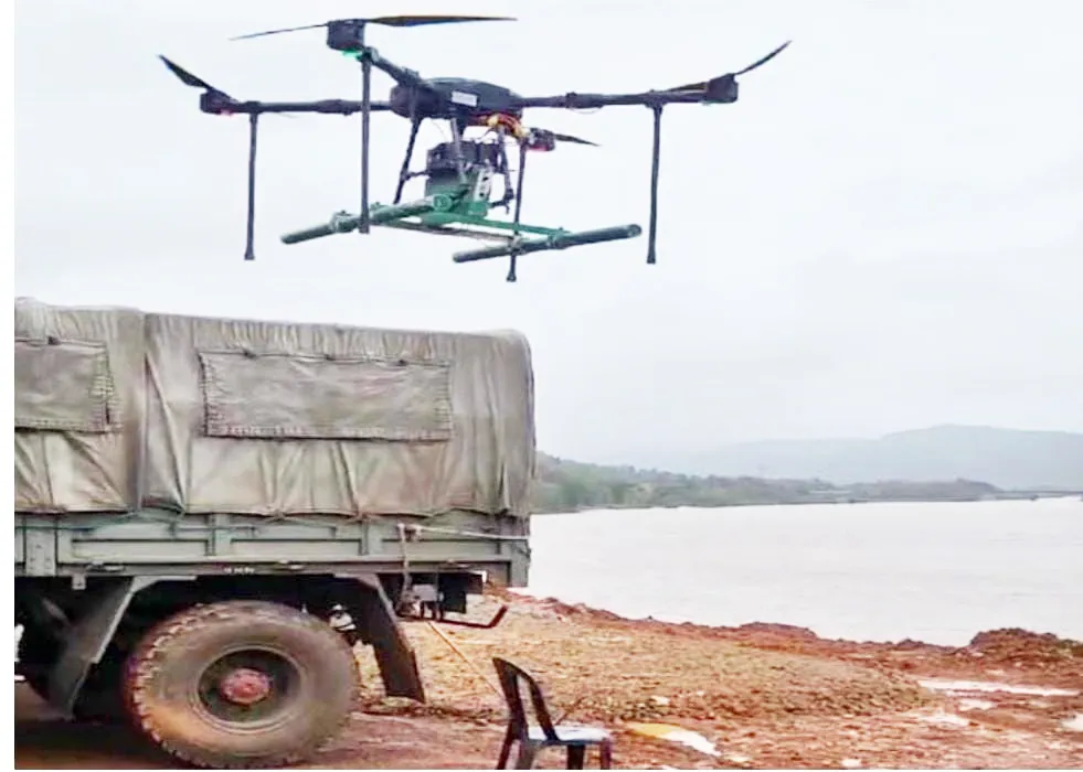 Use of sophisticated drones for search missions