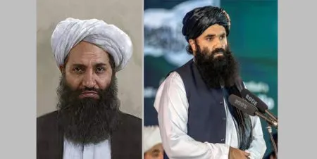 Taliban leader and Haqqani face to face