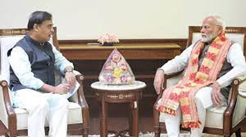 The Chief Minister of Assam met the Prime Minister