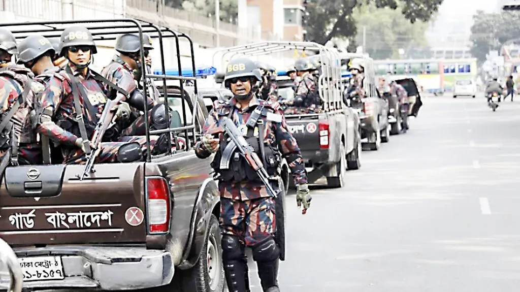In Bangladesh, the army is now on the streets