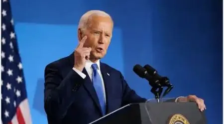 Biden got confused during the speech