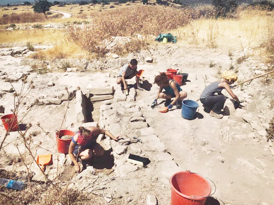 Ruins of an ancient temple found in Cyprus