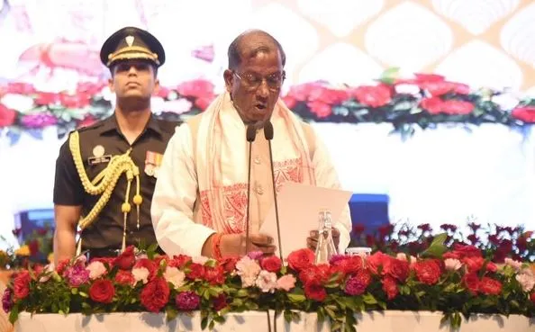 Acharya took oath as Governor