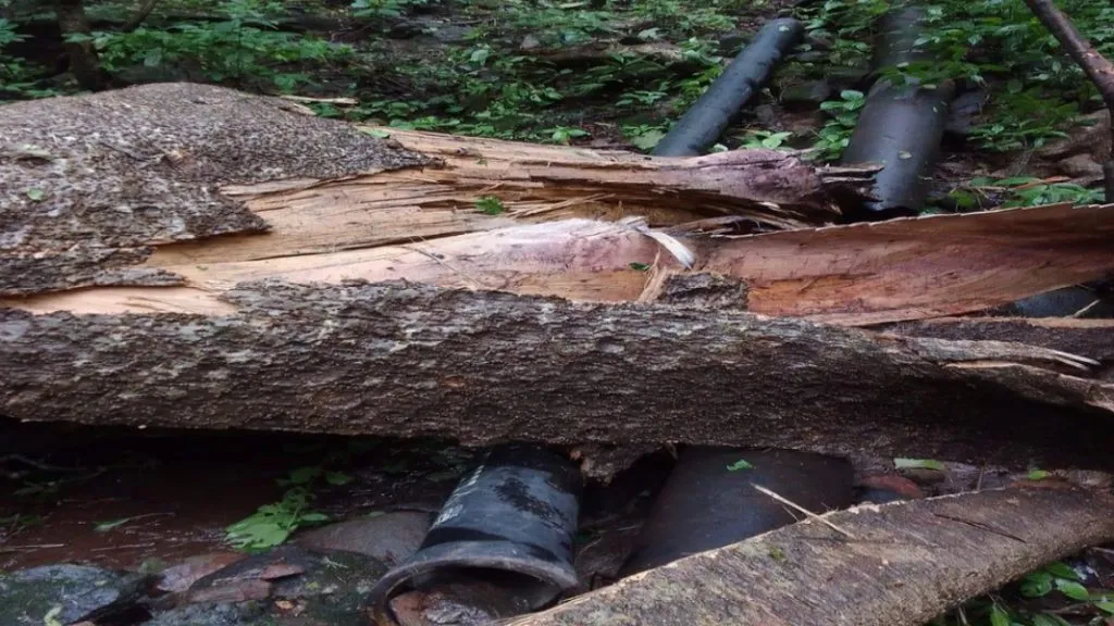 सावंतवाडी शहराला पाणीपुरवठा करणारी मुख्य पाईपलाईन फुटली