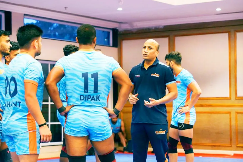 Bengal Warriors head coach Prashant Surve