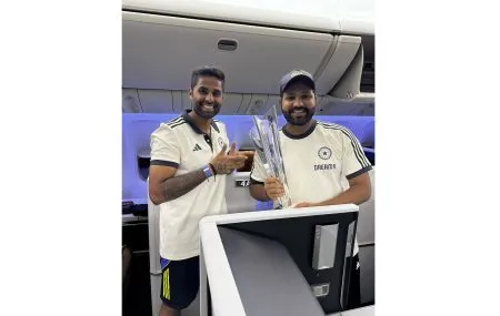 टी-२० विश्वविजेता भारतीय संघ अखेर बार्बाडोसहून रवाना The T20 world champion Indian team has finally left Barbados