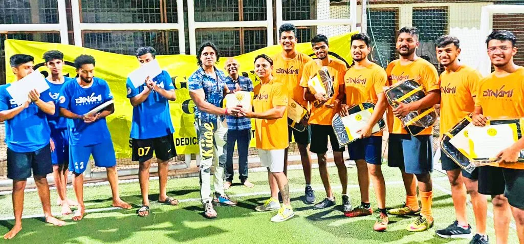 Gold Gym Cup to Gaurav Fighters