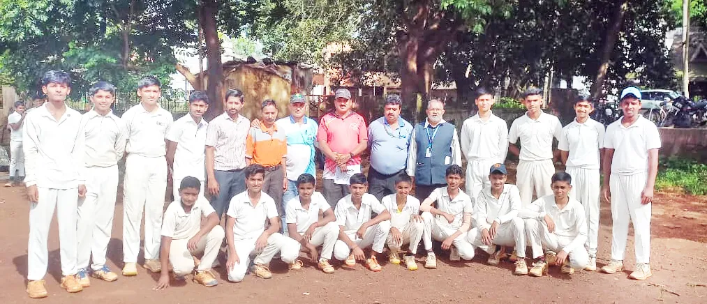 Tilakwadi Divisional Cricket Selection Test in excitement