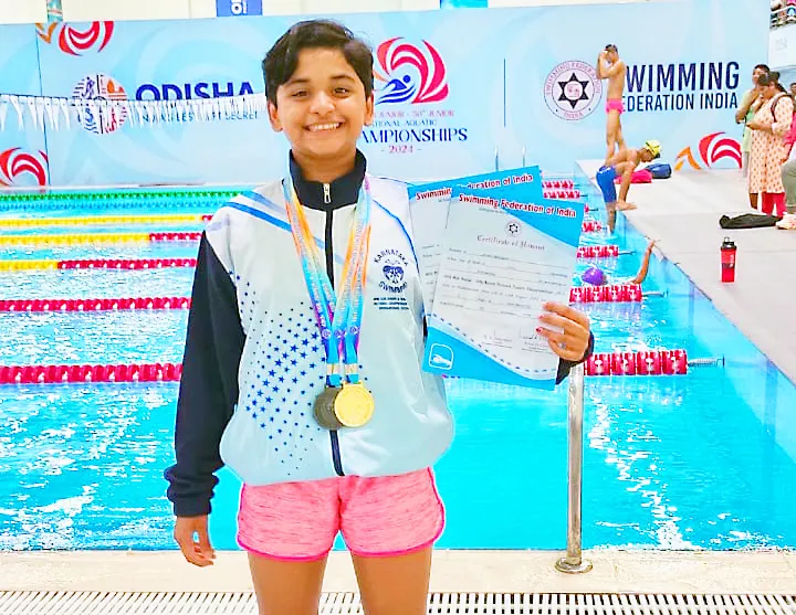 Gold Medal to Arohi Chittargar