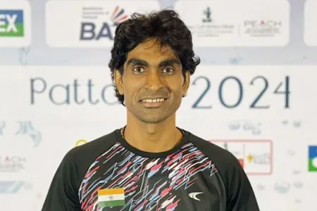 पॅरा शटलर प्रमोद भगत निलंबनामुळे पॅरिस पॅरालिम्पिकला मुकणार Para shuttler Pramod Bhagat to miss Paris Paralympics