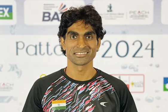 पॅरा शटलर प्रमोद भगत निलंबनामुळे पॅरिस पॅरालिम्पिकला मुकणार Para shuttler Pramod Bhagat to miss Paris Paralympics