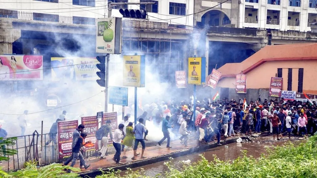 BJP-Trinamool activists clashed in Bengal