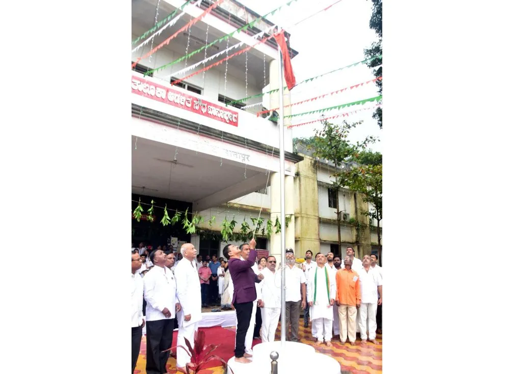 Khanapur city and taluk with Independence Day spirit