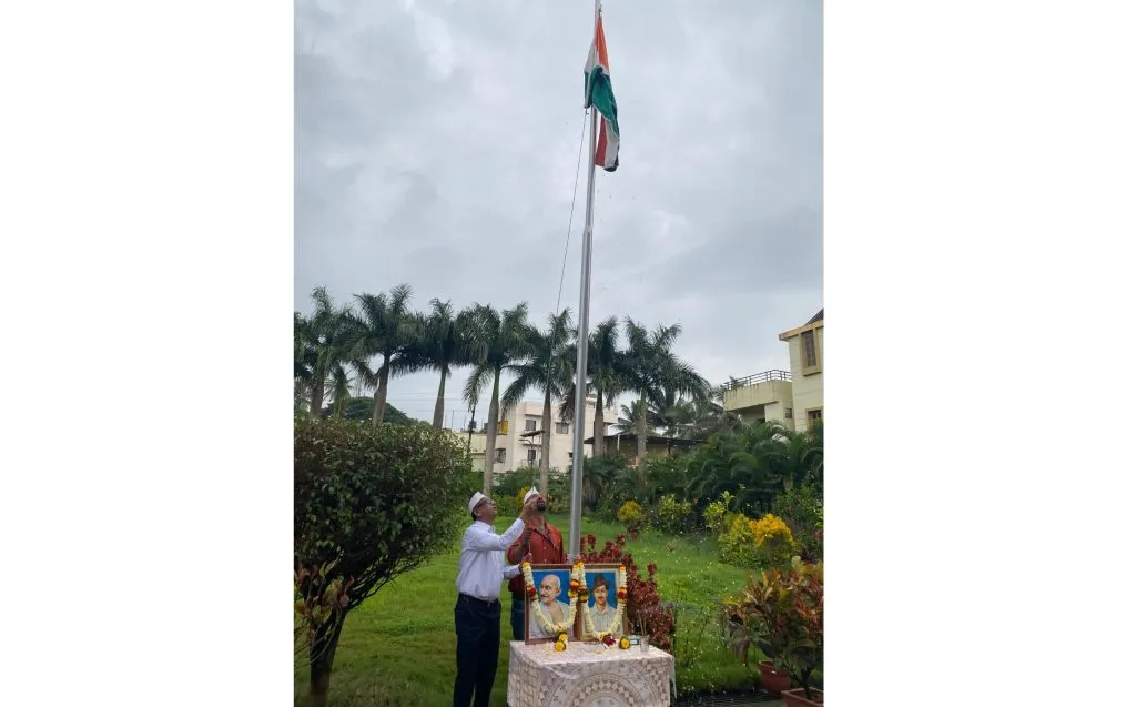 Independence Day at Hindalga Corporate Office of 'Tarun Bharat'