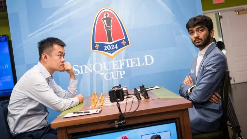 Sinquefield Cup: Gukesh tied with Ding Liren