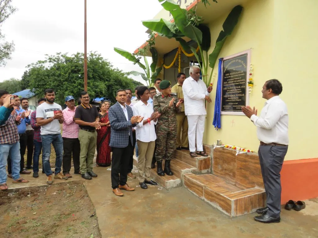 Inauguration of Water Treatment Plant of Cantonment