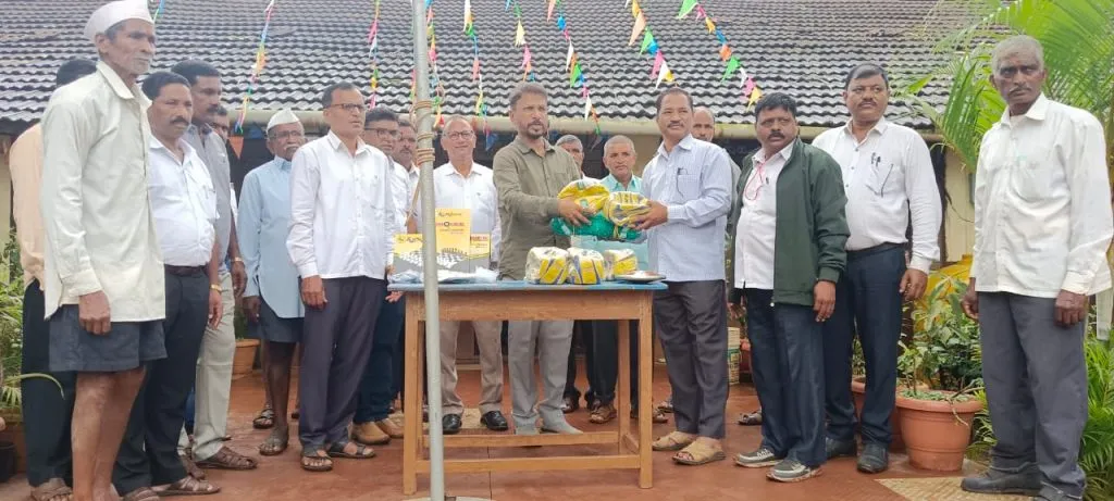 Gift of sports materials to Olmani High School by Lokkalp Foundation