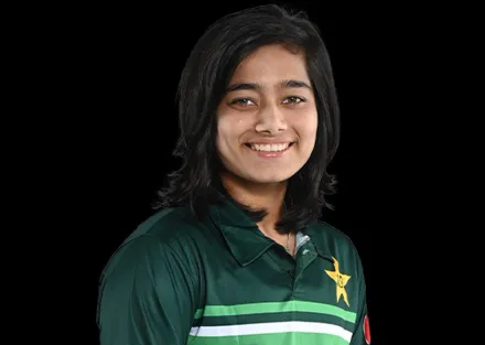 Fatima Sana as captain of Pakistan team