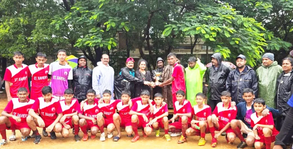 St. Xavier's winner in the football tournament